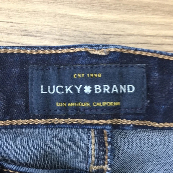 Lucky Brand Sweet Boot Jeans Womens 00/24 Twight Blue Wash Denim Orta‎ Premium - Picture 9 of 14